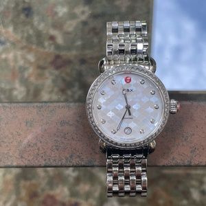 Michele CSX Diamond Mosaic Mother of Pearl